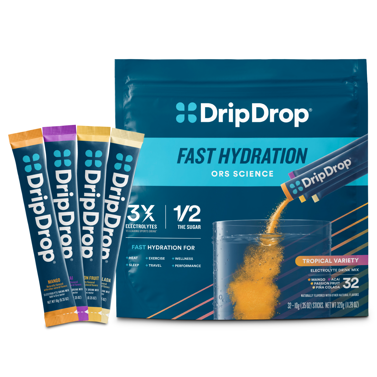 dripdrop-tropical-variety-pack-electrolyte-powder-8-oz-sticks-32-count-i6 Tropical_Variety_-_32ct_-_Transparent.png