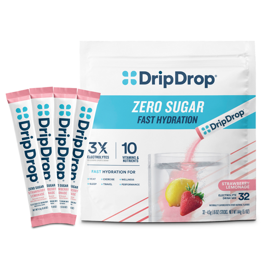 dripdrop-zero-sugar-strawberry-lemonade-electrolyte-powder-8-oz-sticks-32-count-s2 Zero_Strawberry_Lemonade_-_32ct_-_Transparent.png
